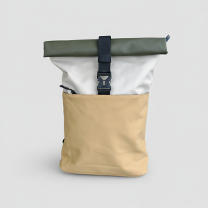 rolltop rucksack ca. 24 liter, leicht, waterresistant, multicolour