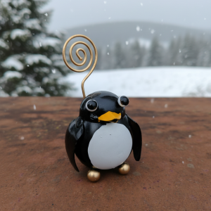 geldscheinhalter fotohalter froschkönig – märchenhaft und dekorativ. mit spiralhals