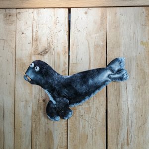 seelöwe "paul" aus metall – maritime wanddeko für innen & aussen